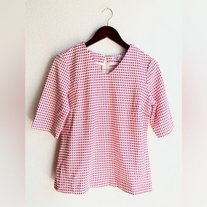 Retro Checkered Top